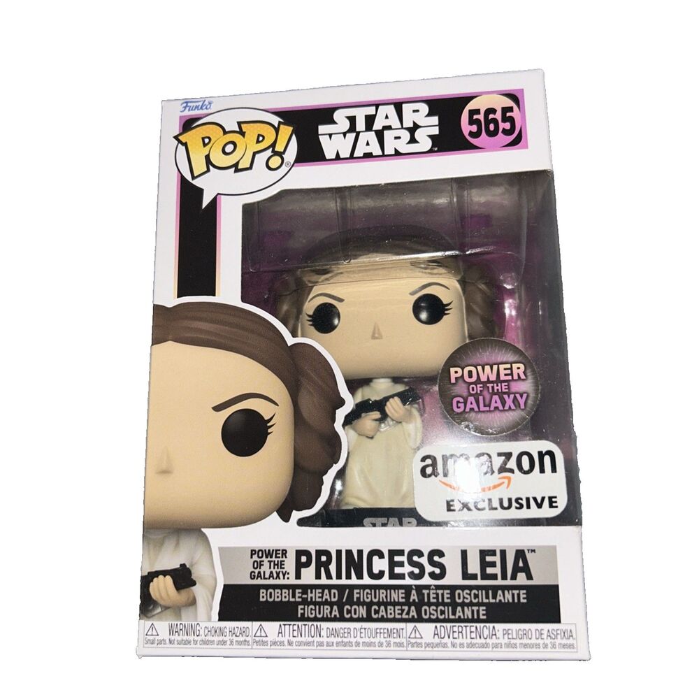 Funko Pop! Star Wars Princess Leia Power of The Galaxy Amazon Exclusive #565